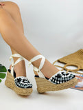 MUKILA Womens Platform Wedges Sandals Classic ZOE
